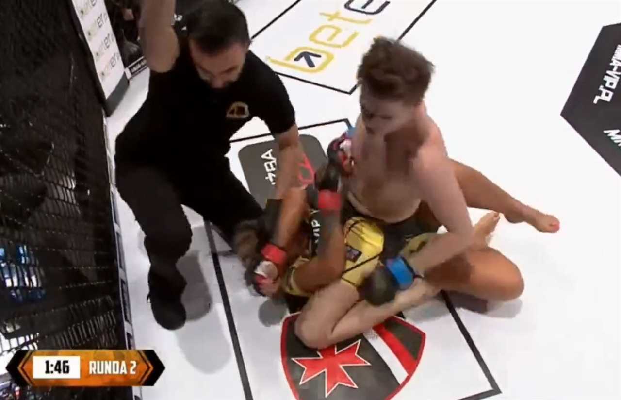 This is horrendous - MMA fans are disgusted by the brutal beating of female fighters to stop inter-gender Polish shows.
