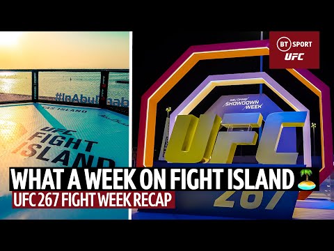 UFC 267 Fight Week Review What A Week On Fight Island Blachowicz and Glover Yan, Sandhagen and Chimaev