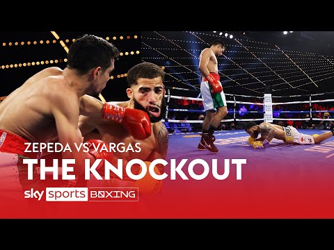DEVASTATINGKO! Jose Zepeda dismantles Josue Vargas one round