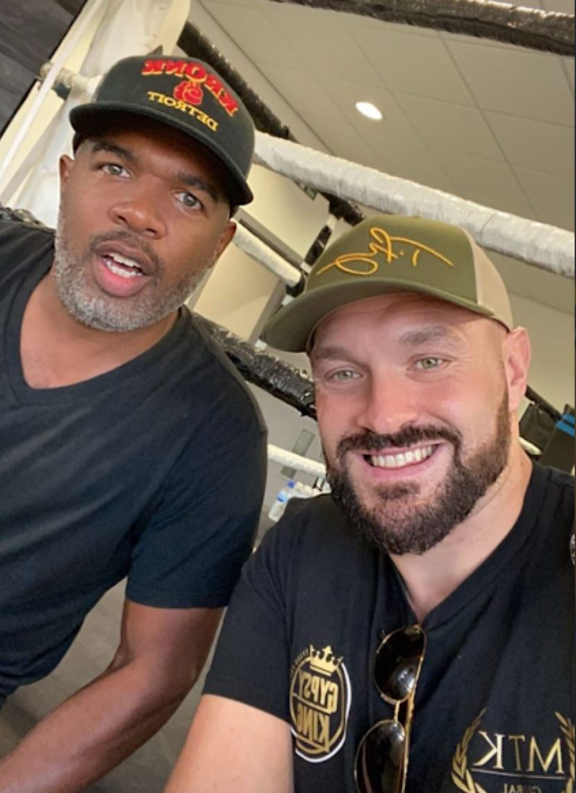 Tyson Fury ‘100% serious’ about training Anthony Joshua for Usyk so Brits can finally fight, claims Gypsy King’s coach