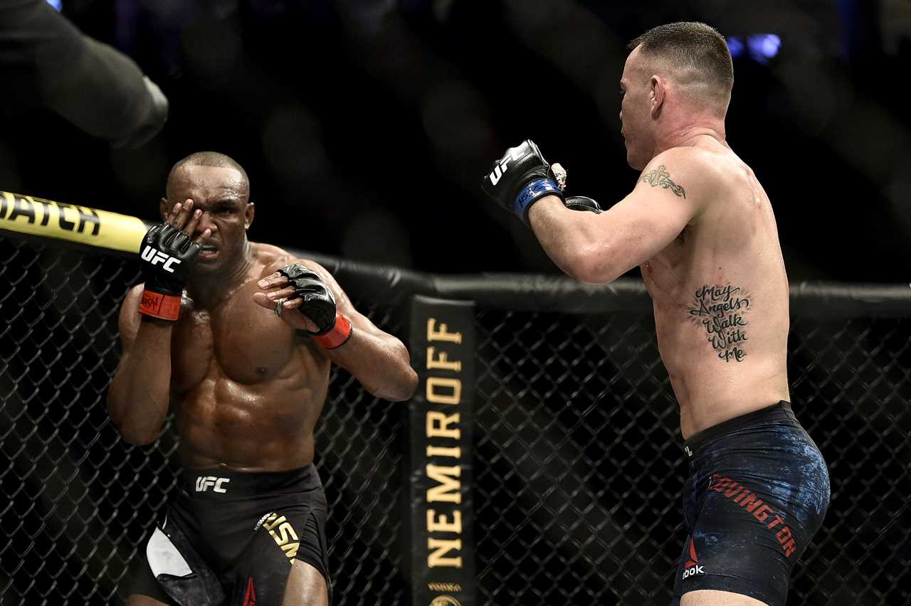 MMA fans believe Usman cheated on Covington. UFC 268 rematch begins with video of Usman 'faking injuries'
