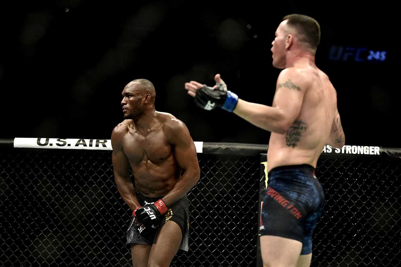 MMA fans believe Usman cheated on Covington. UFC 268 rematch begins with video of Usman 'faking injuries'