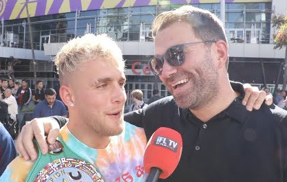 Eddie Hearn believes Jake Paul will beat Tommy Fury, Love Island's star, in a celebrity grudge match