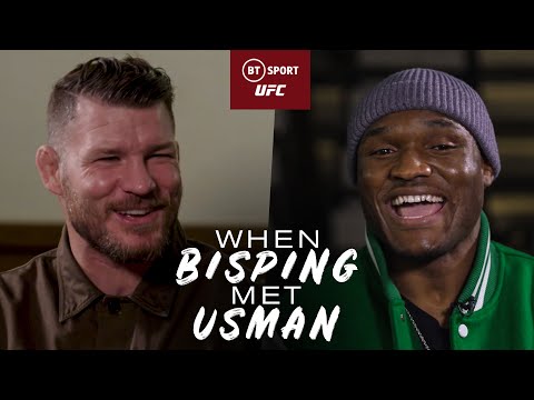 When Bisping met Usman. Kamaru Usman at UFC 268, Respect and Edwards V Masvidal