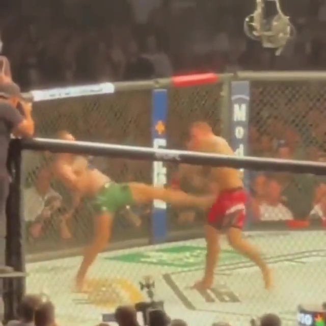 Conor McGregor reveals a new angle on leg break. He claims that he took four shots after snapping in desperate attempt to beat Poirier.