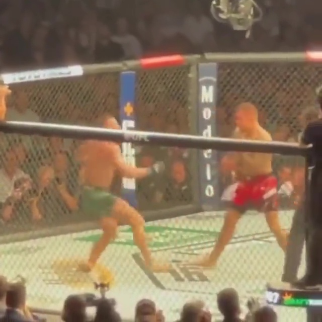 Conor McGregor reveals a new angle on leg break. He claims that he took four shots after snapping in desperate attempt to beat Poirier.