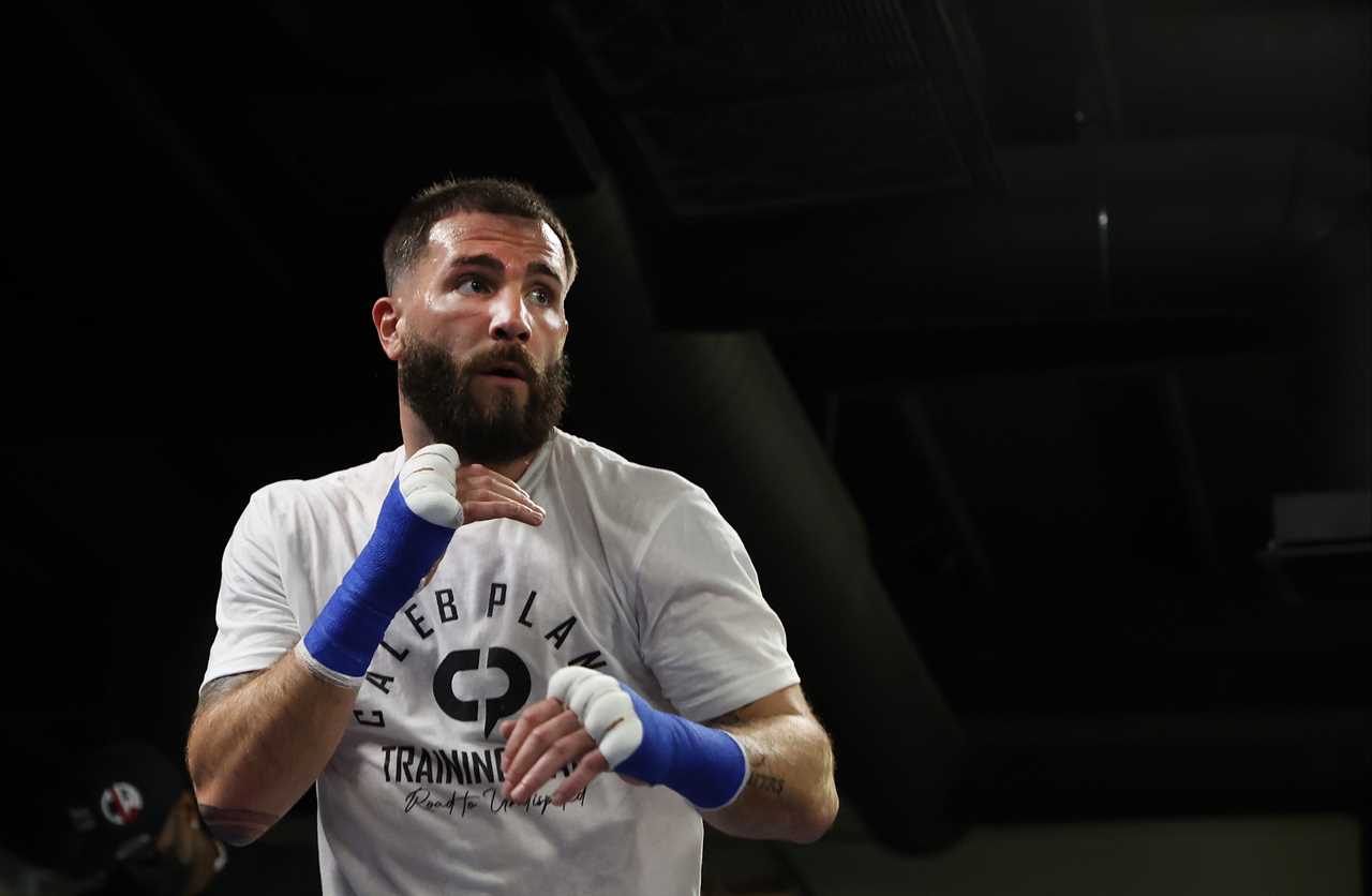 Caleb Plant's 10-week camp for Canelo alvarez fight includes training with Andre Ward, sparring Shawn Porter and other activities