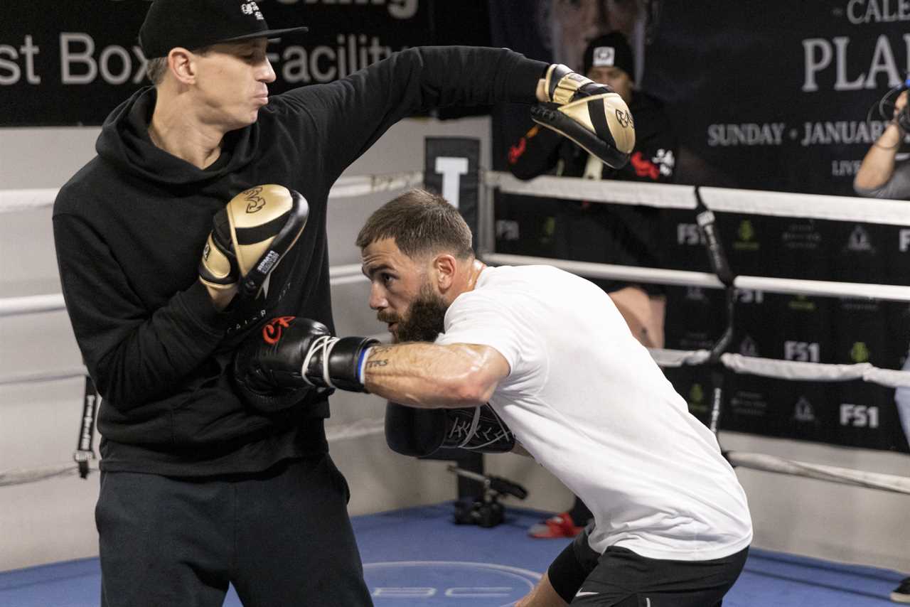 Caleb Plant's 10-week camp for Canelo alvarez fight includes training with Andre Ward, sparring Shawn Porter and other activities