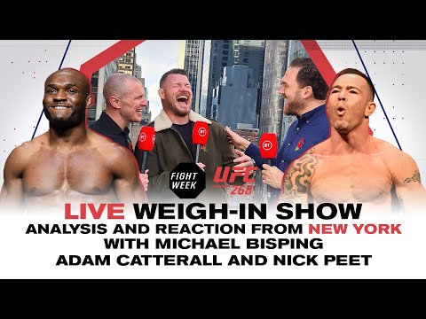 UFC 268 Live Weight-in Show: Fight Week in New York with Michael Bisping and Adam Catterall