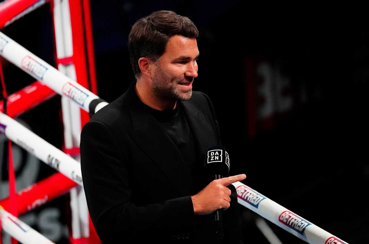 Eddie Hearn urges Mike Tyson to stop fighting Logan Paul. A shock bout is in the works for February