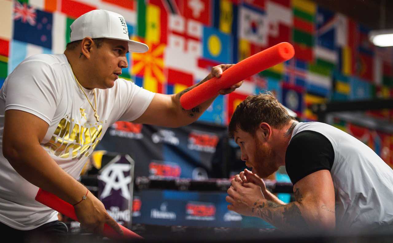 Caleb Plant is safe in Canelo Alvarez’s old-school combat training camp.