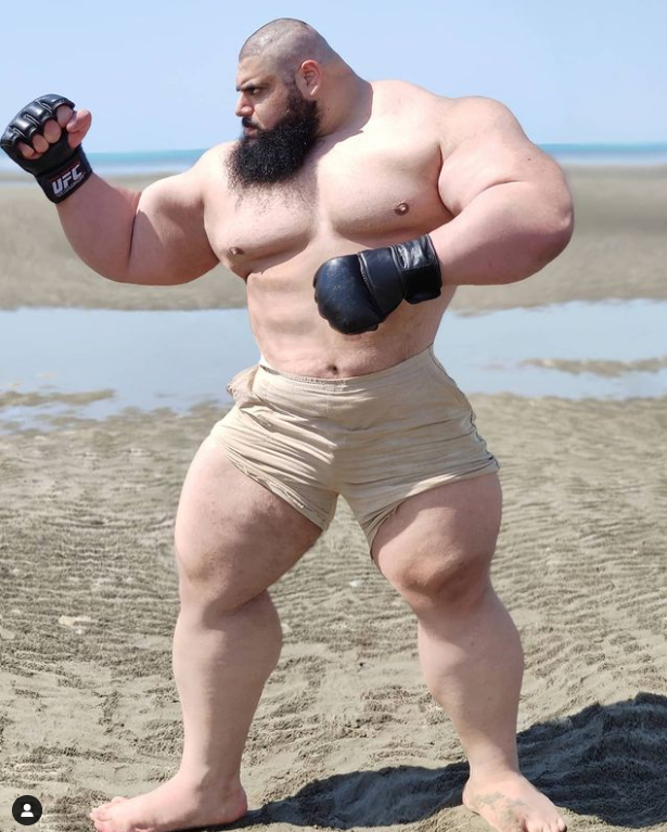 Sajad Gharibi, aka Iranian Hulk, will face Martyn Ford in London in front of 20,000 people