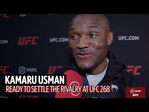 Kamaru Usman will settle the Covington rivalry at UFC 268,