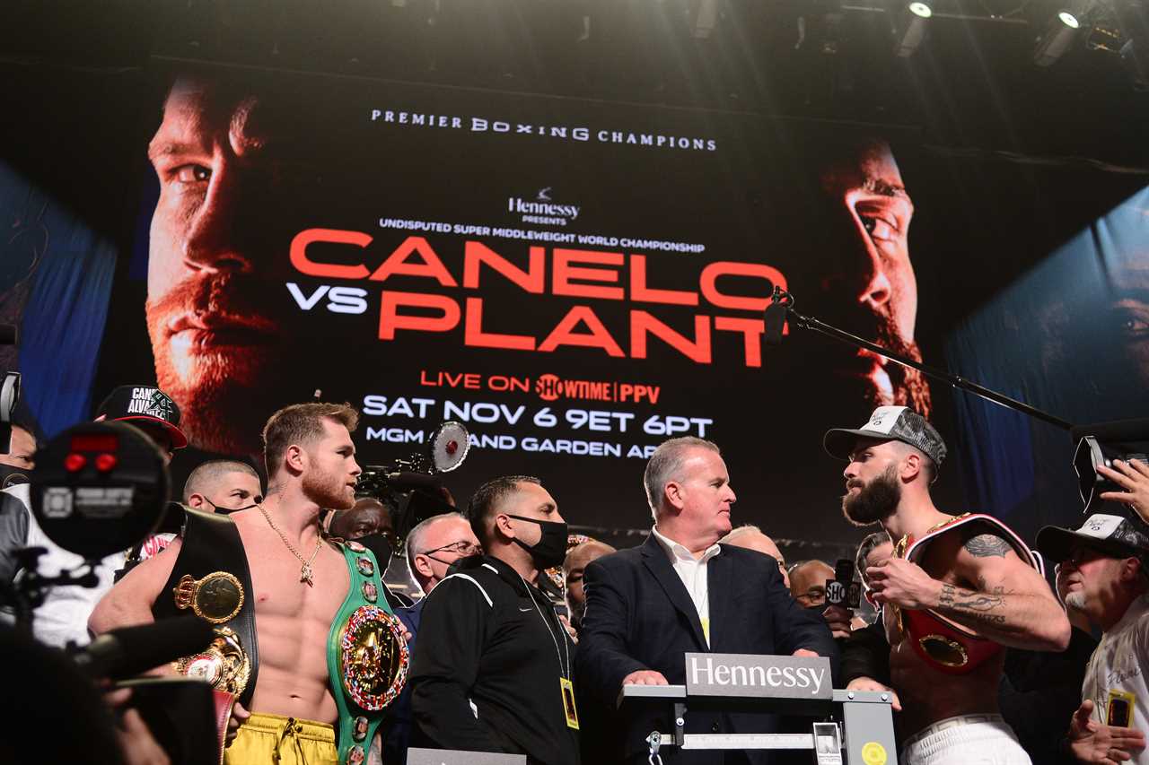 Canelo Alvarez and Caleb Plant ringwalk time CONFIRMED. When will the undisputed title fight begin?