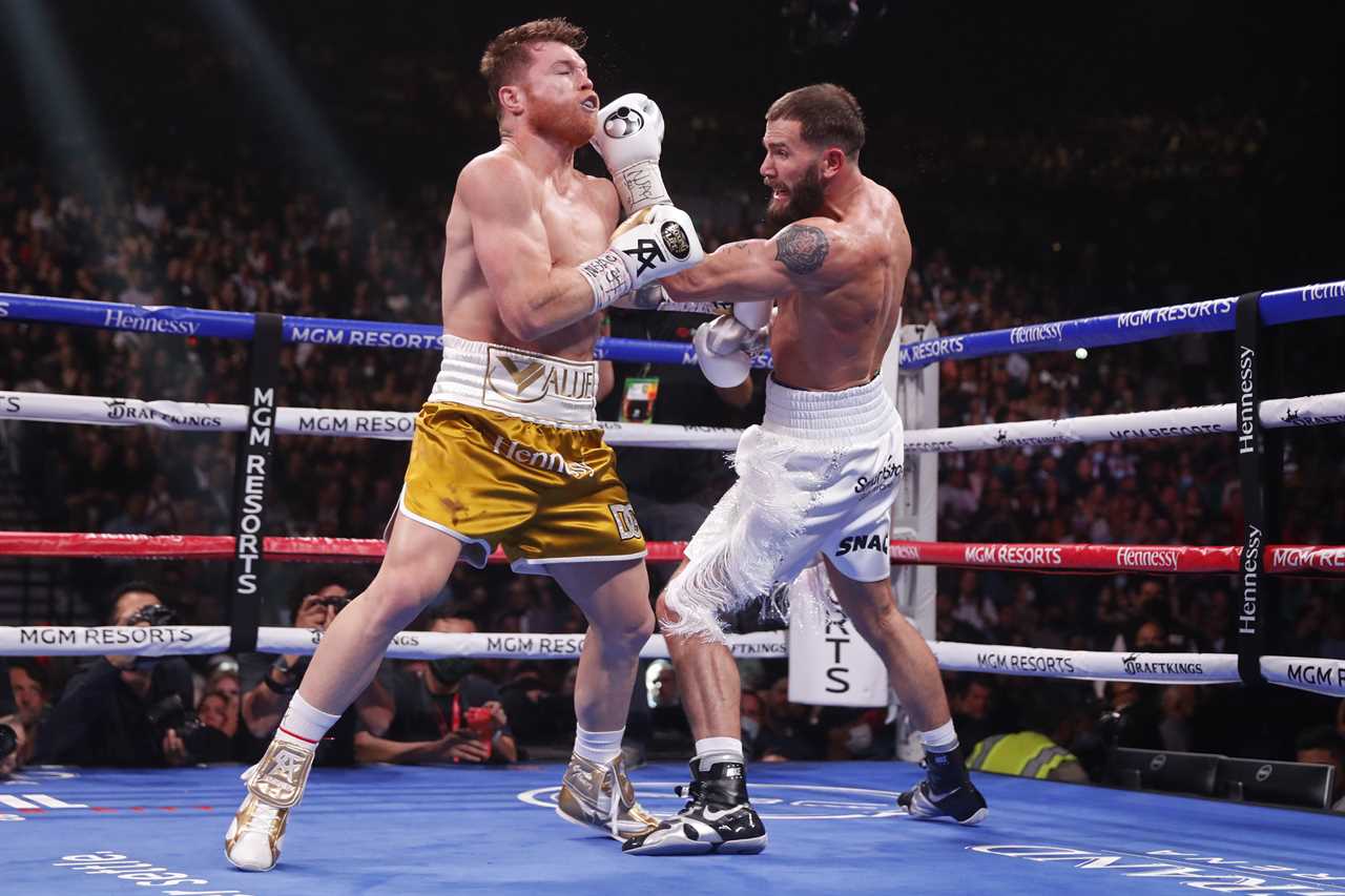 Canelo Alvarez KOs Caleb Plant in the 11th round to win undisputed super-middleweight title in Vegas