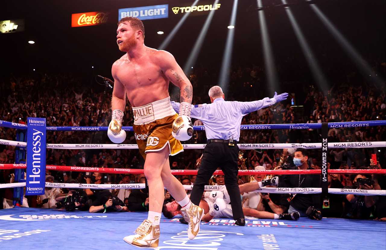 Canelo Alvarez KOs Caleb Plant in the 11th round to win undisputed super-middleweight title in Vegas