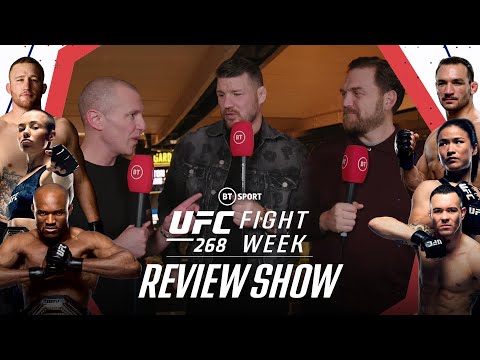 Fight Week: UFC 268 Review: Three INSANE fights end a spectacular card! Usman vs. Covington 2.
