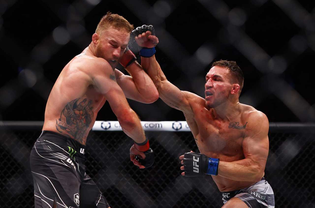 Conor McGregor accepts Michael Chandler’s 2022 fight call-out and congratulates his UFC opponent on Justin Gaethje's performance