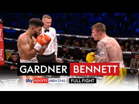 FULL FIGHT Bennett is beaten by Gardner!