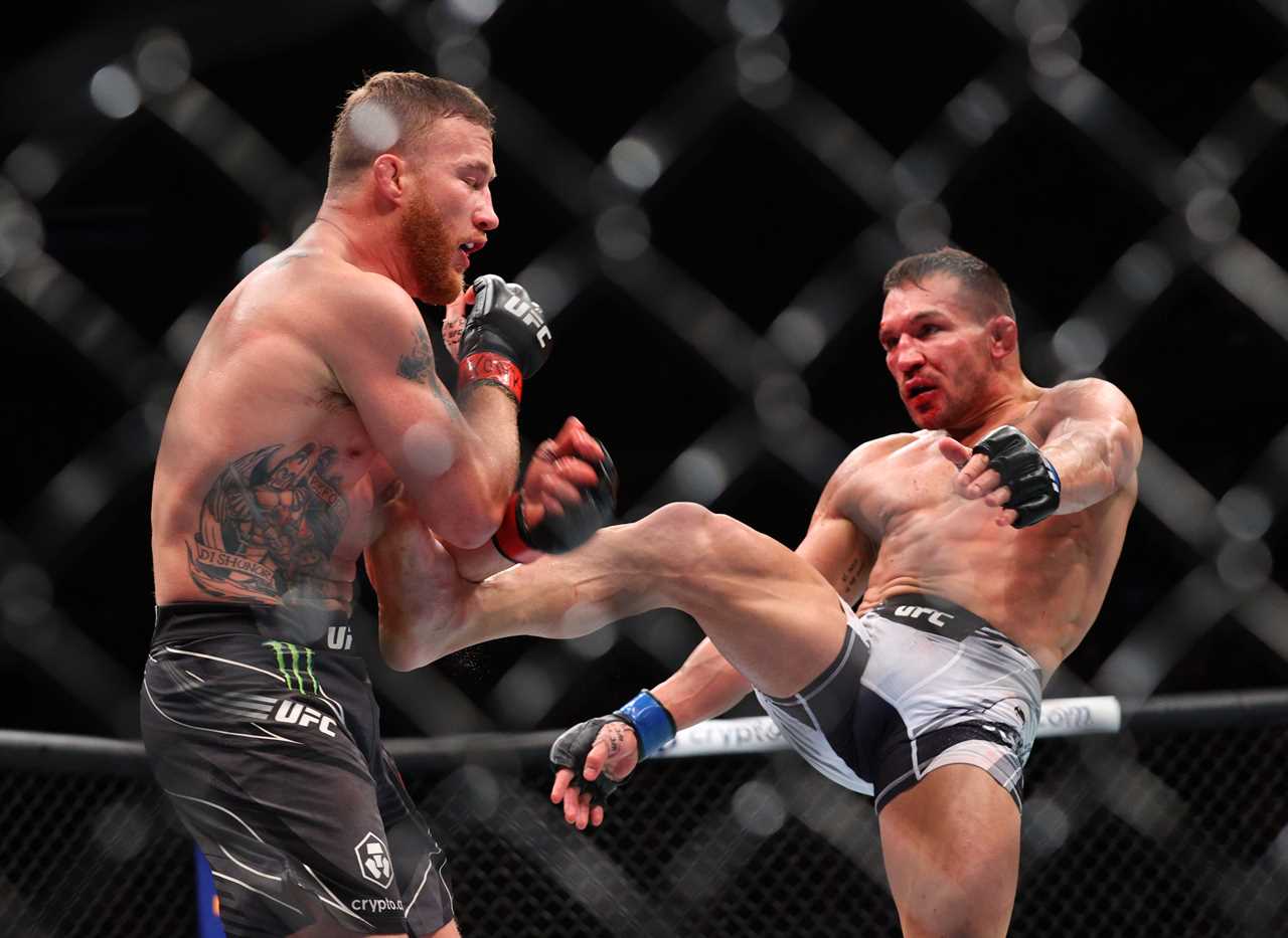 After the brutal Justin Gaethje fight, UFC star Michael Chandler shows off his battered face in an Instagram photo