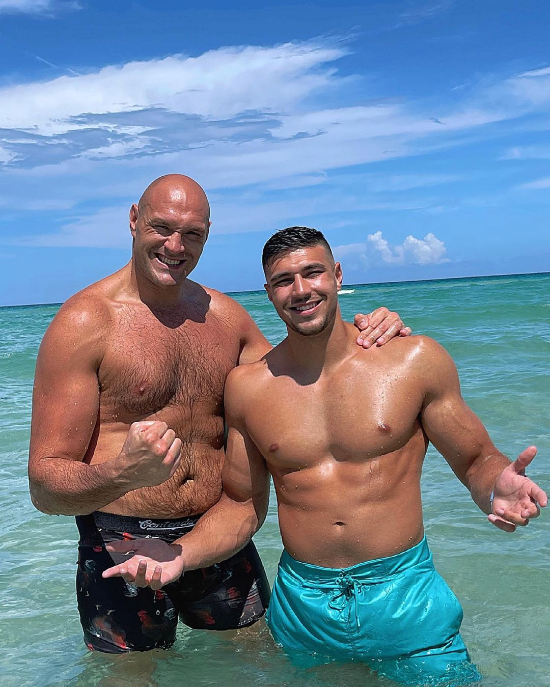 Tyson Fury wakes up Tommy at 6am to train for Jake Paul's 'brutal strength and conditioning' training