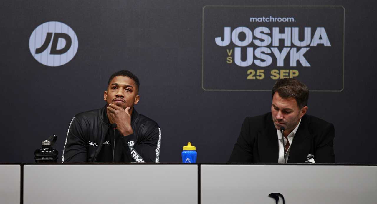 Hearn: He's mad - Anthony Joshua has already altered his style, tactics, and training for the Oleksandr Usyk Rematch.