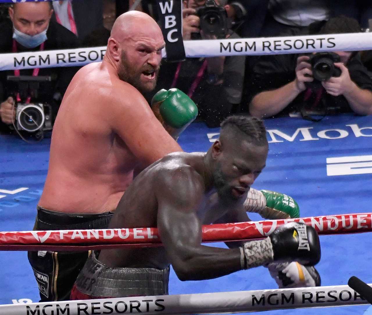Tyson Fury received injections in his elbows to make them NUMB, but couldn't jab Wilder during the win before secret six hour op