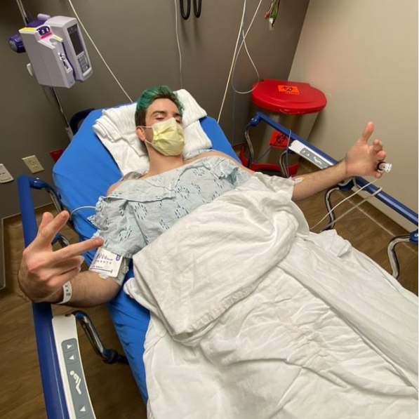 Christian Lohsen, MMA fighter, had to have his testicle taken out after it burst in a freak training accident