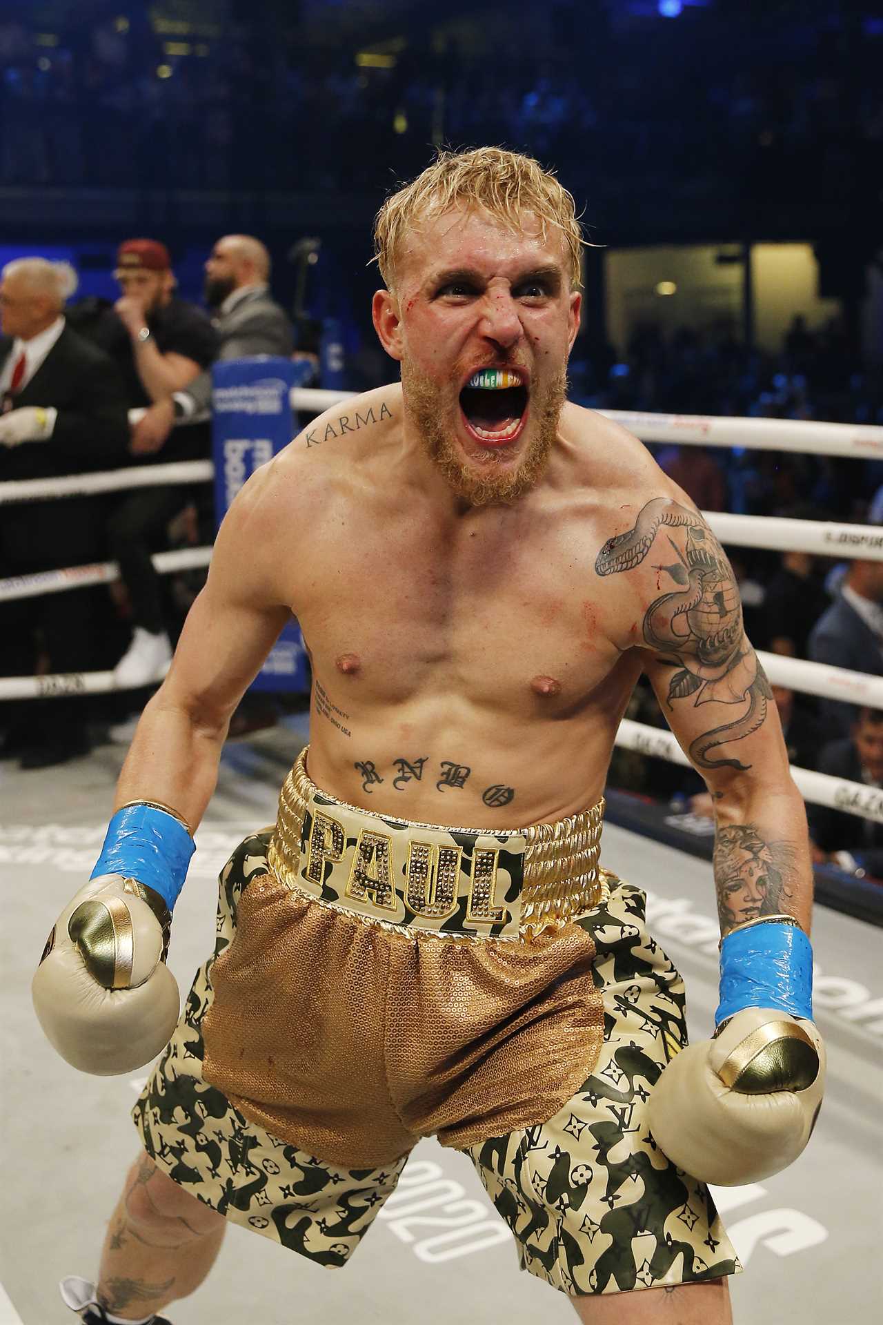 KSI predicts Tommy Fury's's***ing' on the big stage and backs YouTube rival Jake Paul for beating Love Island star