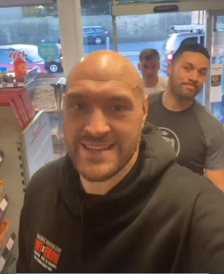 Tyson Fury jokes that he's coming for other trainers fighters as he continues coaching brother Tommy for Jake Paul scrap.