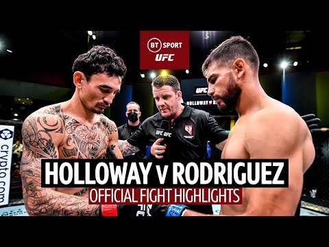 Max Holloway vs Yair Rodriguez Blessed in Fight of the Year!