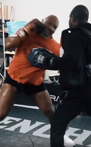 Mike Tyson's training video shows his ferociousness as he faces Logan Paul in a mouthwatering boxing match.