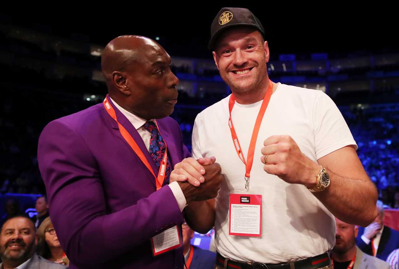 Frank Bruno: Tyson Fury, my mate, is an absolute champion in the mental health fight.