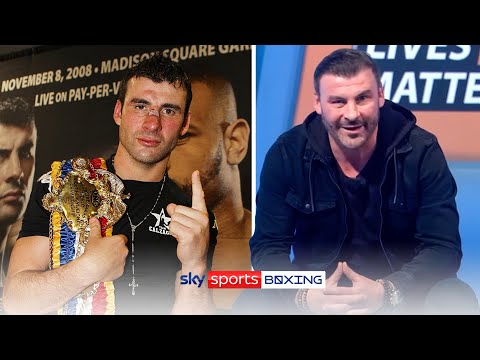 Joe Calzaghe says, I want to become the next world champion in his interview about his return to Boxing