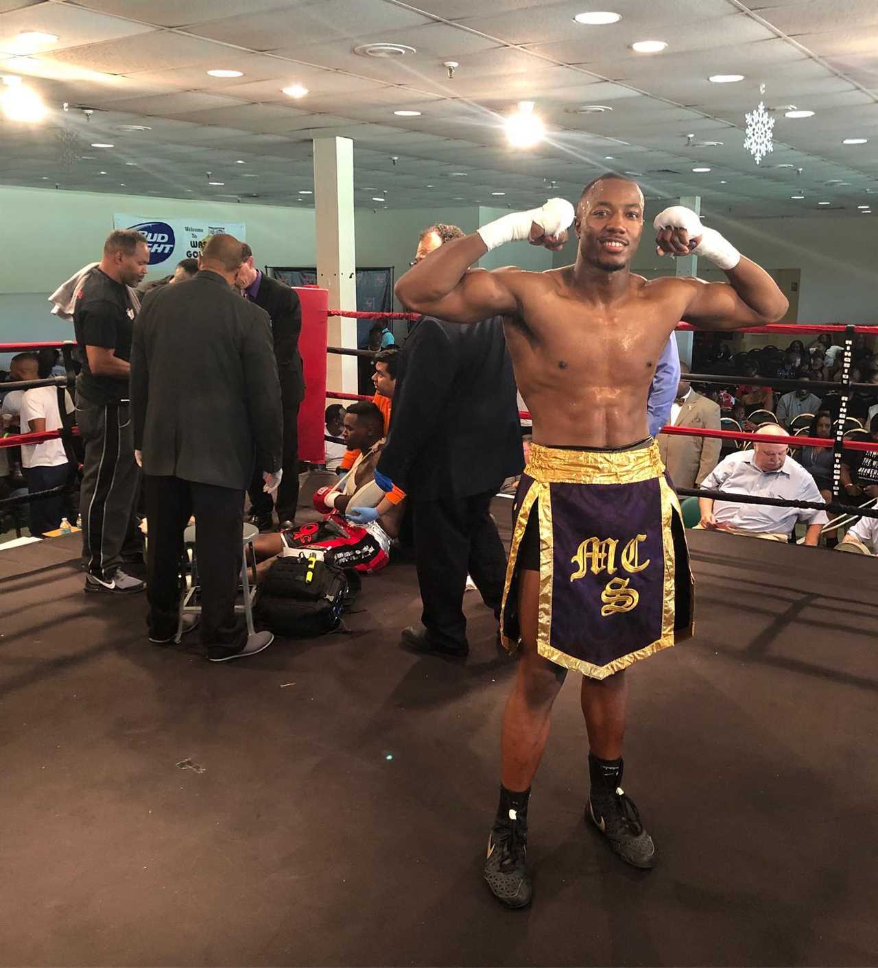 Muhsin Cason, who went from bouncer and boxer to boxer is now sparring partner with Jake Paul and KSI as well as brother to former champ Hasim Rahman