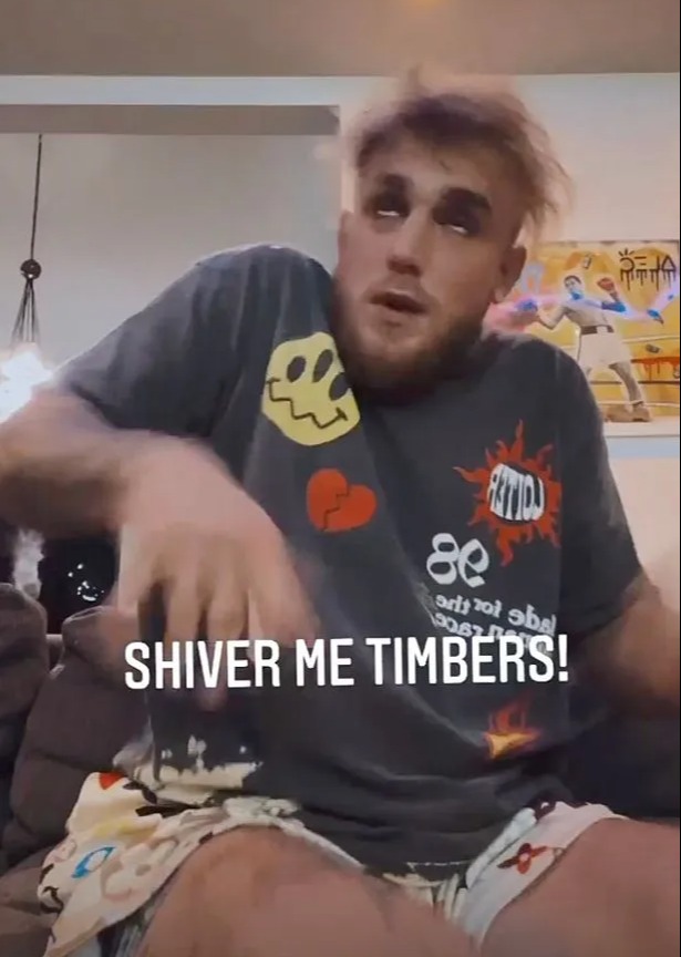 Jake Paul mocks Tommy Fury's trash talk, and claims that Love Island's star is'shaking with fear' ahead of the fight
