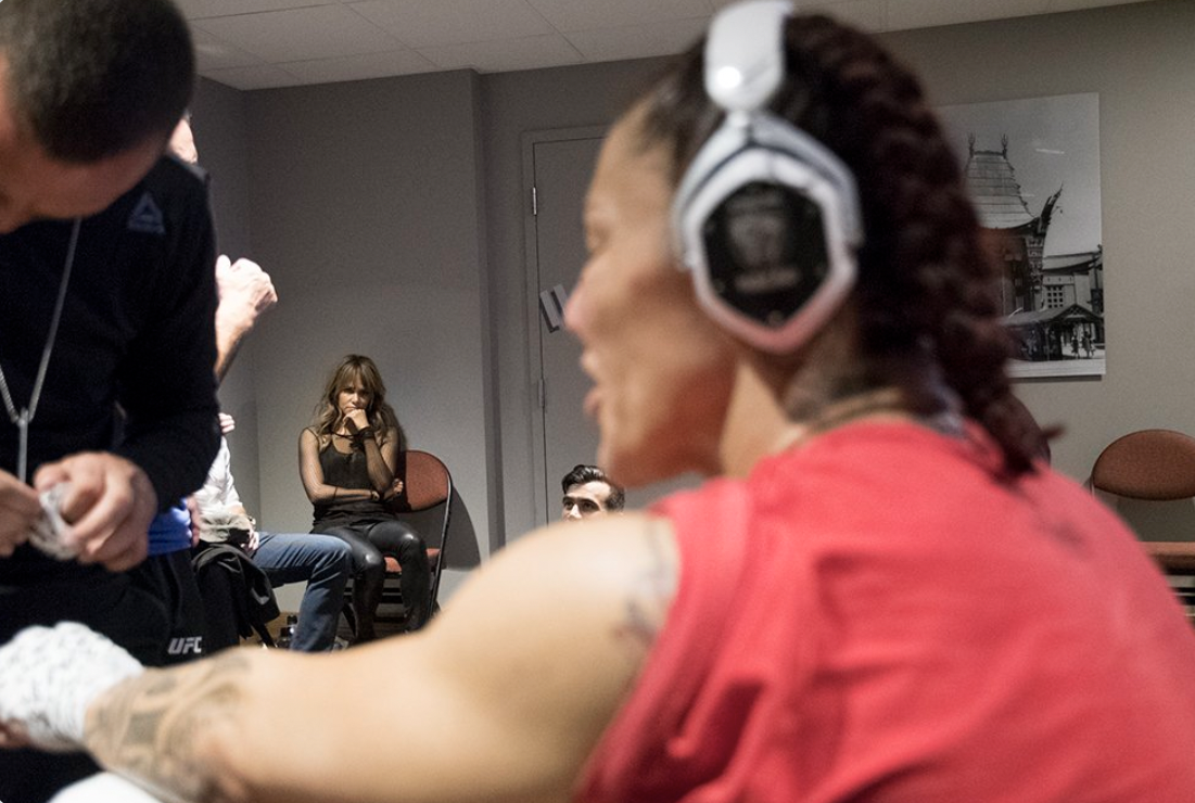 Halle Berry’s love of UFC, from regularly attending fight nights to overseeing a weigh-in and starring as an MMA fighter