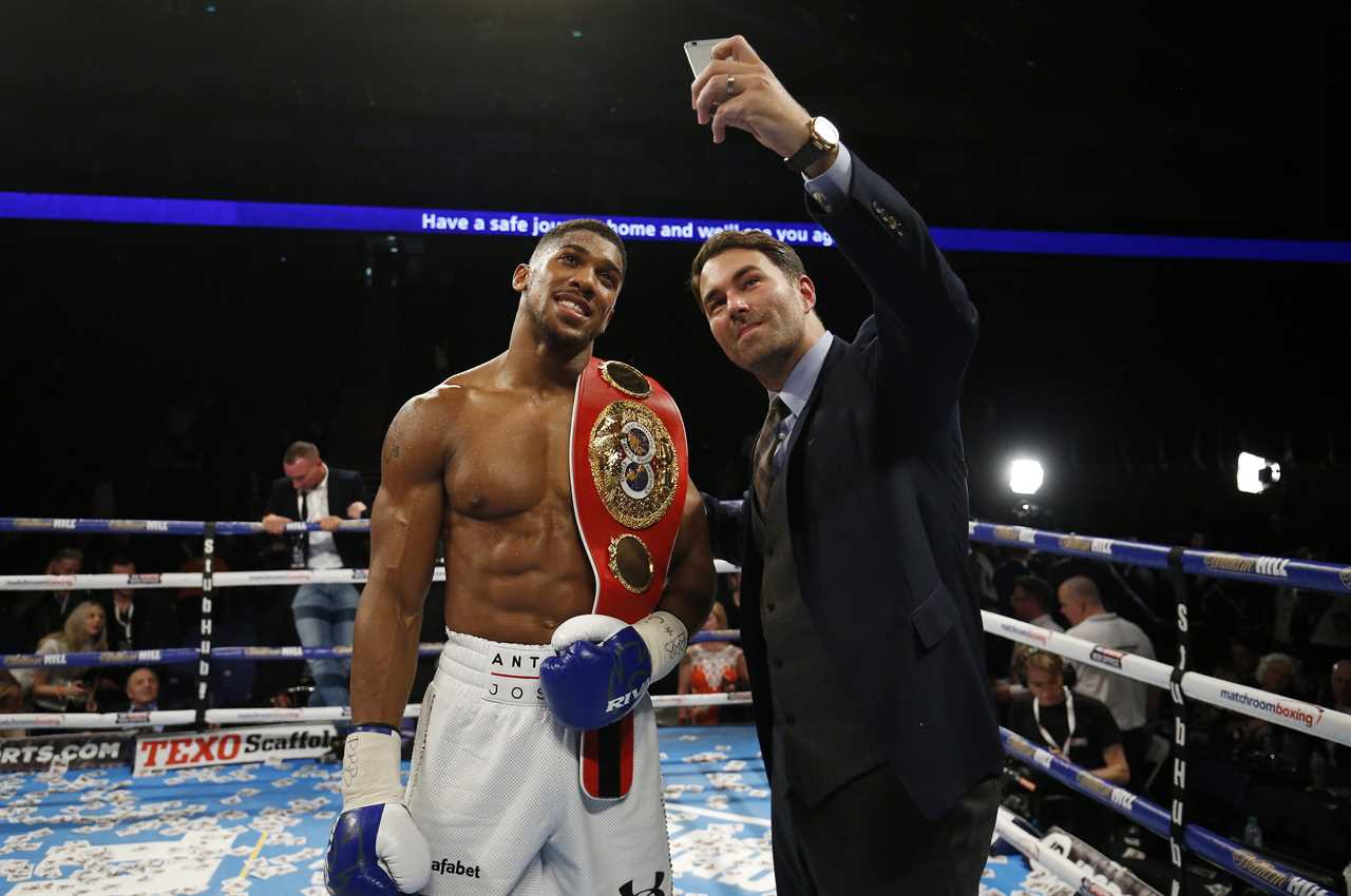 Anthony Joshua's fortune reaches PS100m thanks in part to sponsorship deals. This keeps him on track for his dream of becoming a billionaire.