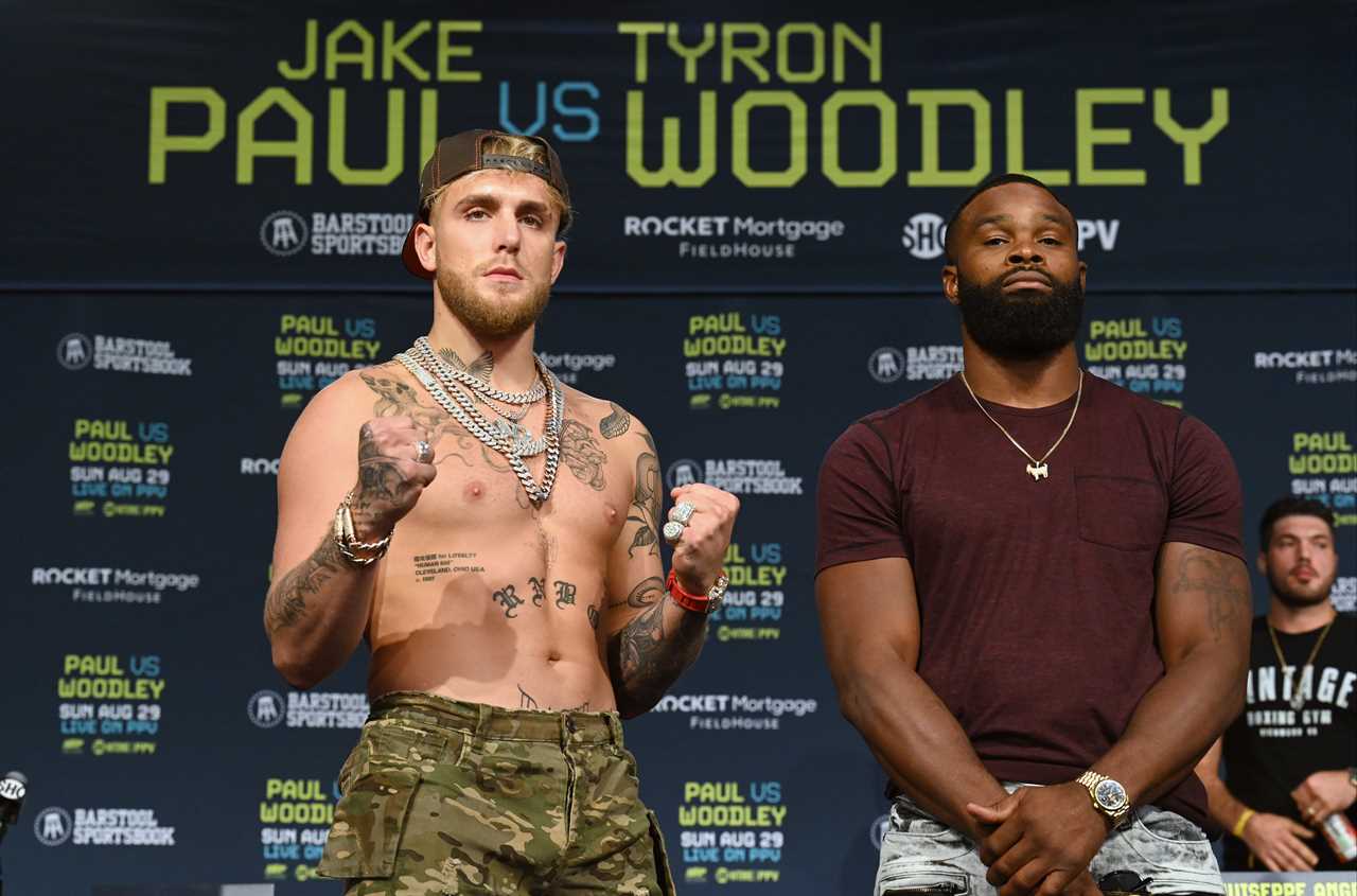 He wasn't an honest man - Tyron Woodley fights Jake Paul over a tattoo as YouTuber fighting Tommy Fury