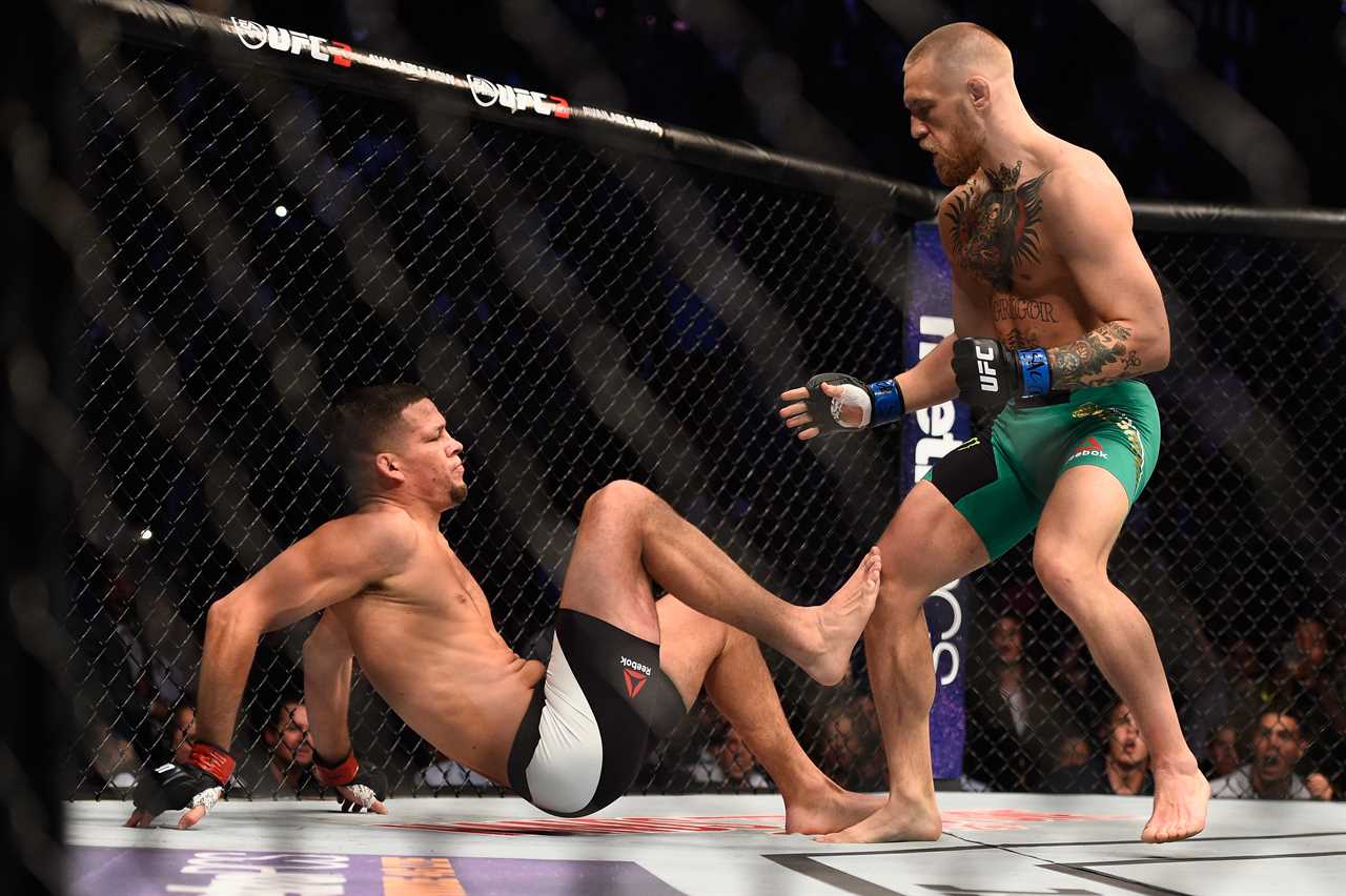 Conor McGregor surprises Nate Diaz with the compliment, If he falls, no one follows.