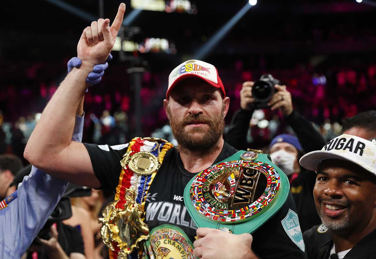 Five Tyson Fury fights are scheduled for next year, including Oleksandr Usyk, Anthony Joshua and Andy Ruiz Jr. Dillian Whyte discusses stall