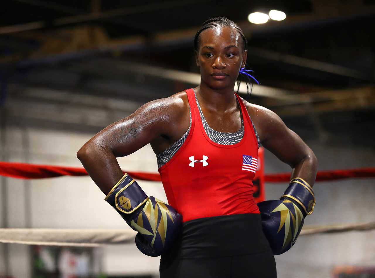 Jake Paul was challenged by Claressa Shields, women's champion, to a $100,000 winner-takes-all sparring session