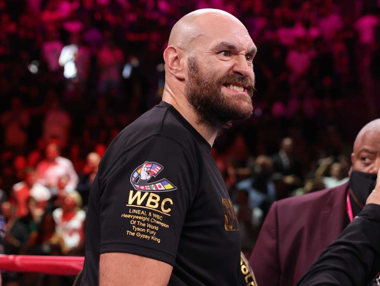 Eddie Hearn calls Tyson Fury a liar over his demands for the purse to hold '80%' of Dillian Whyte's fight.