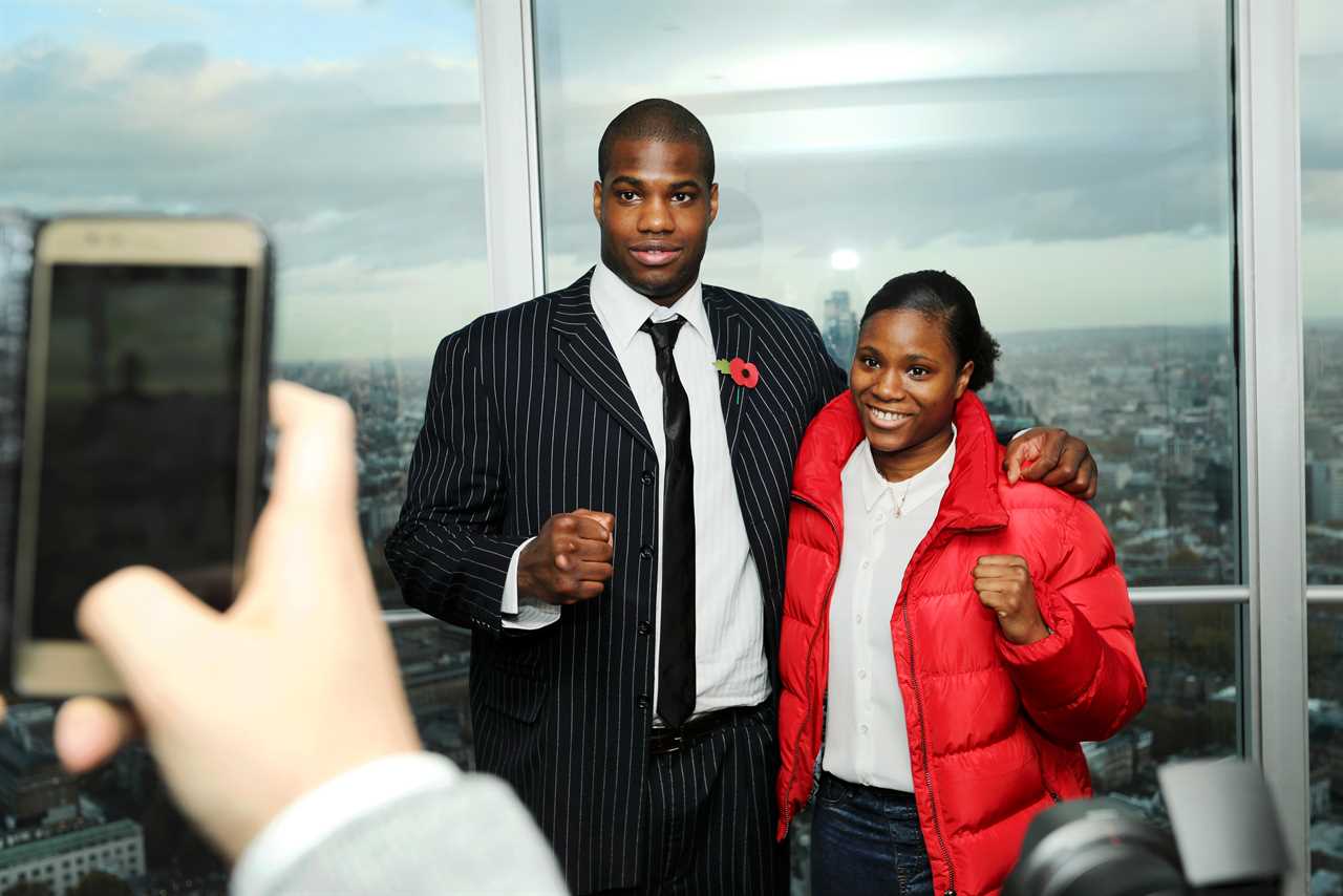 After contracting illness, Daniel Dubois' sister Caroline had to DELAY her pro debut. Natasha Jonas was drafted in.