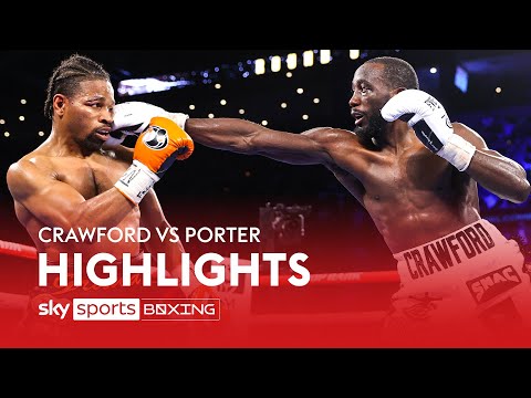 HIGHLIGHTS! Terence Crawford stops Shawn Porter in his defense of the WBO Welterweight title