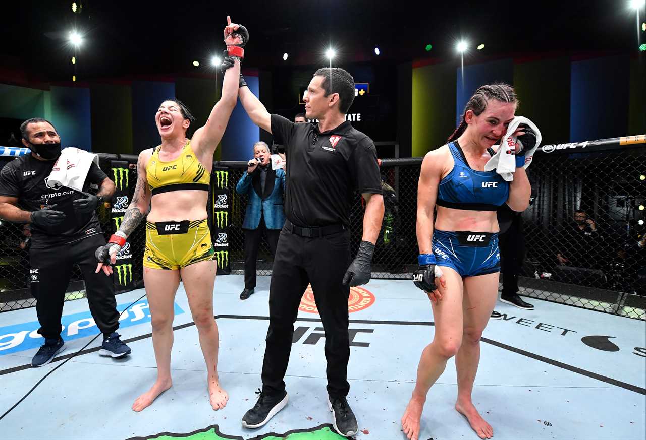 UFC star Miesha Tate faces six-month suspension due to broken nose sustained in Ketlen Vieira brutal loss