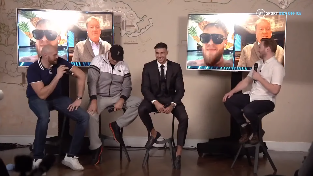 Tyson Fury calls Jake Paul 'w ****r’ as the build-up to Tommy's fight gets personal in heated press conference