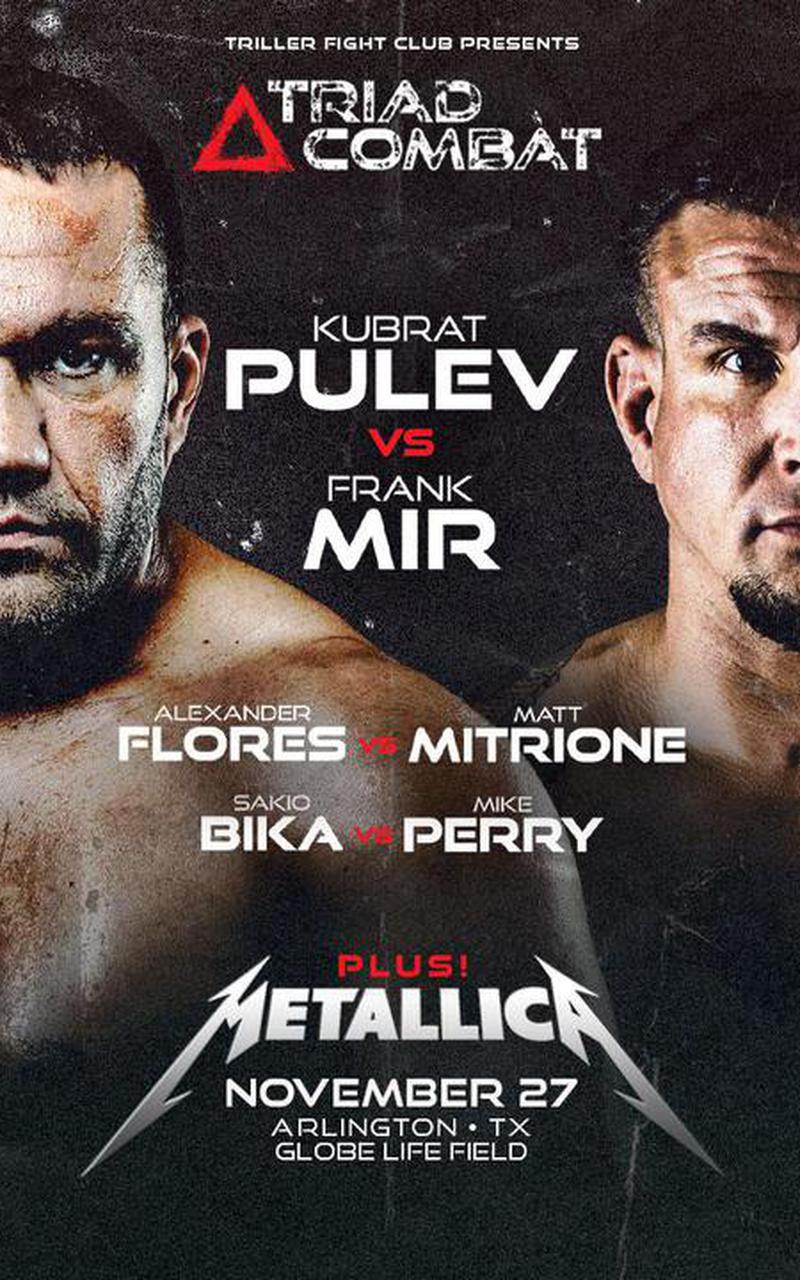 Mike Perry, UFC's cult hero, claims that somebody might die in Triad Combat fightshow featuring Kubrat Pulev