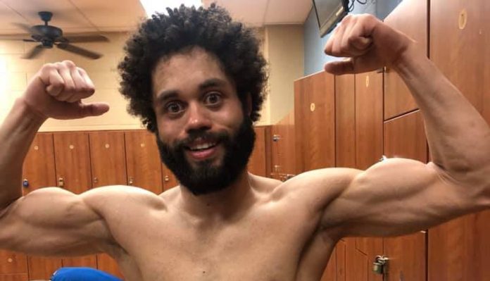 Donavan Salvato, a MMA fighter, was arrested after allegedly biting his roommate's testicles.