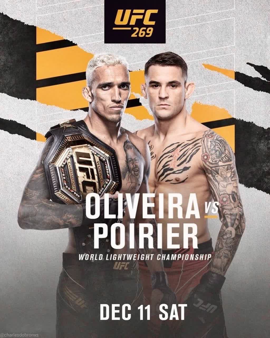 After beating Charles Oliveira at UFC 264, Dustin Poirier declares his retirement and teases a shock move to welterweight